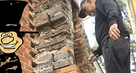 Chimney repair and masonry chimney restorations and repair by Luce's Chimney and Stove Shop in Swanton Ohio.