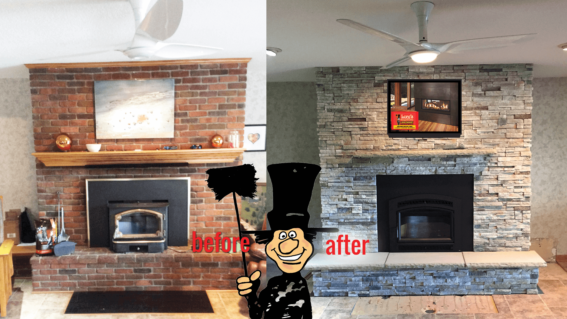 1 Fireplaces Heating Stoves Chimney Services Toledo Luce's Chimney