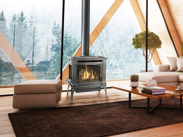 Cast Iron Gas Heating Stoves from Luce's Chimney and Stove Shop